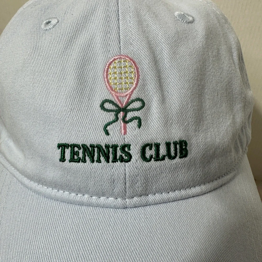 Frasier Sterling Sport Tennis‎ Club Light Blue Embroidered Baseball Cap Hat
